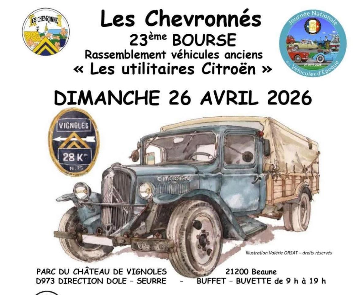 Bourse Expo Les Chevronnés 26/04/2026 Les utilitaires CITROEN